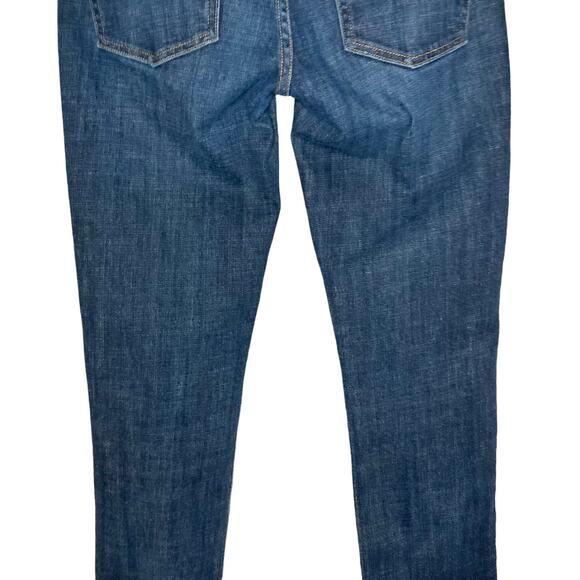 J.Crew Womens Matchstick Slim Straight Med Wash Jeans Distressed Denim Size 27R - Picture 16 of 16
